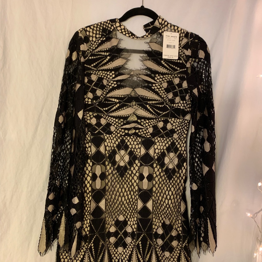 Black and Tan Free People Dress